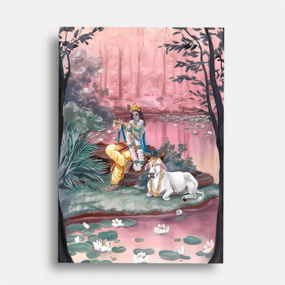 Krishna scenery   - poster