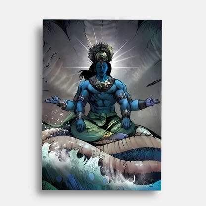 Narayan meditation  - poster