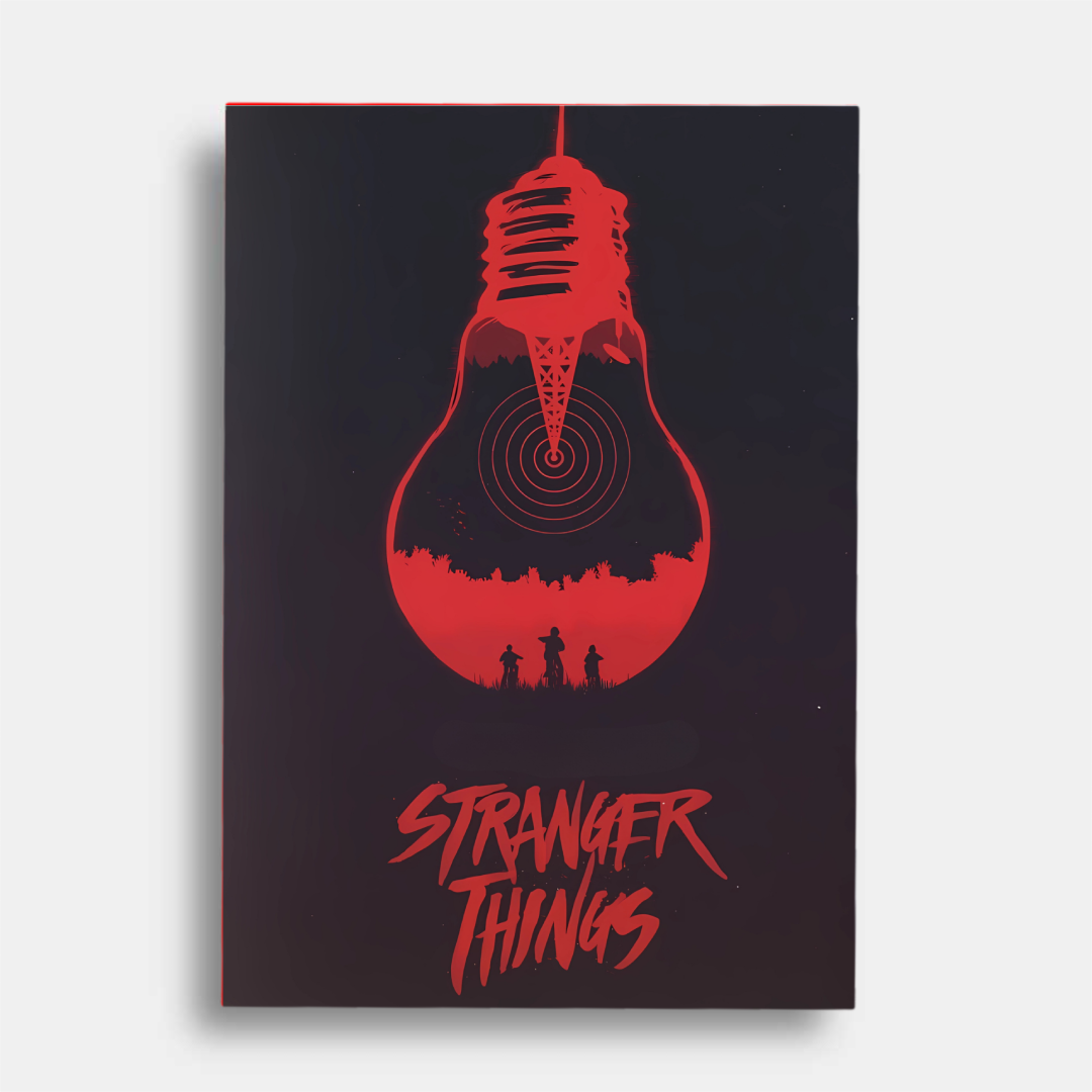 Stranger things red- poster