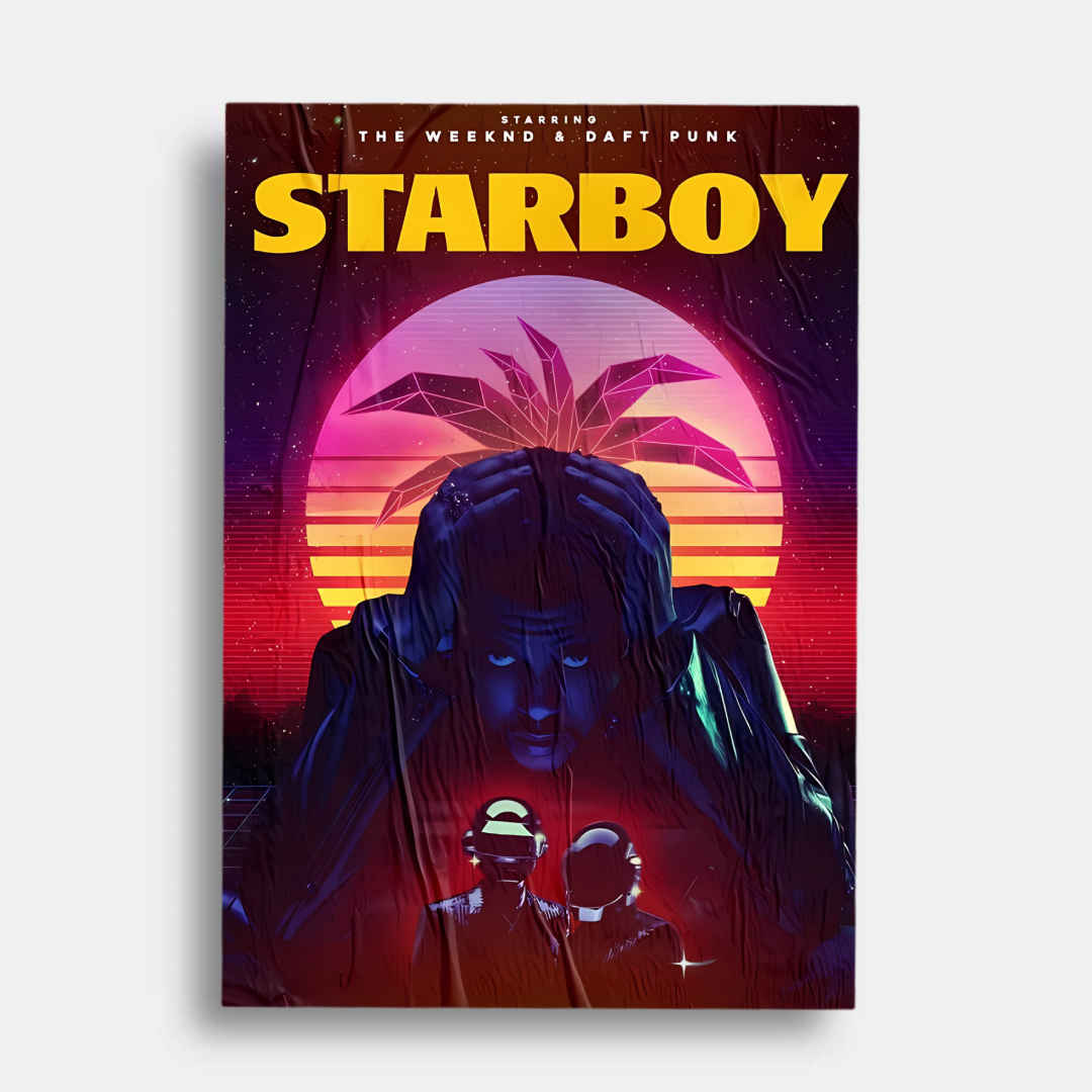 Star boy draft punk - poster