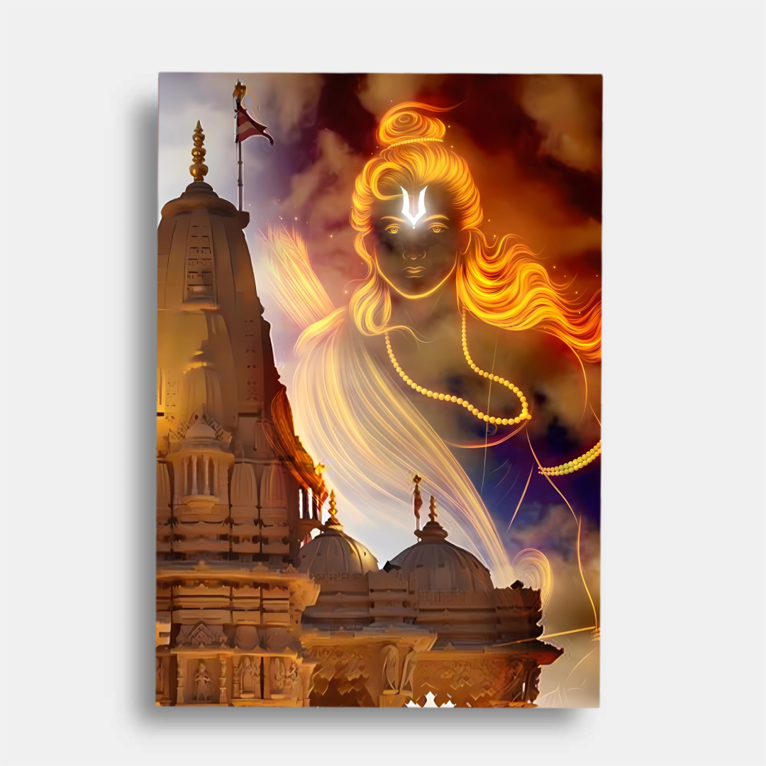 Ram mandir Shree ram - poster