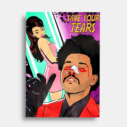 Save your tears  - poster