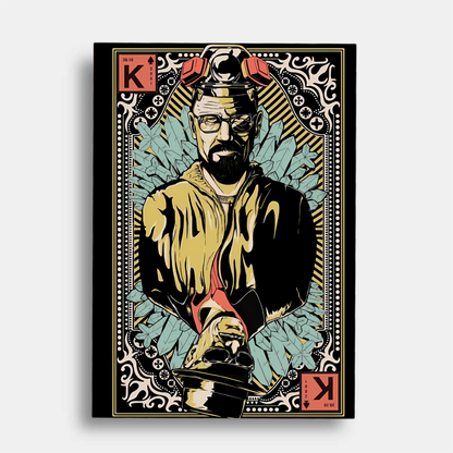 Walter white King   - poster