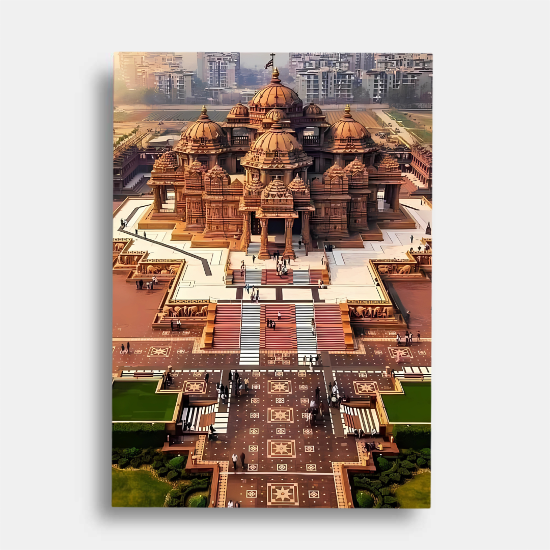 Bhavya ram mandir - poster