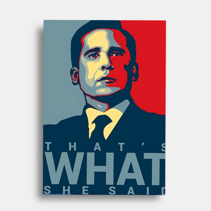 That what she said - poster