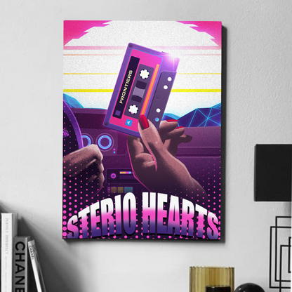 Stereo hearts - poster