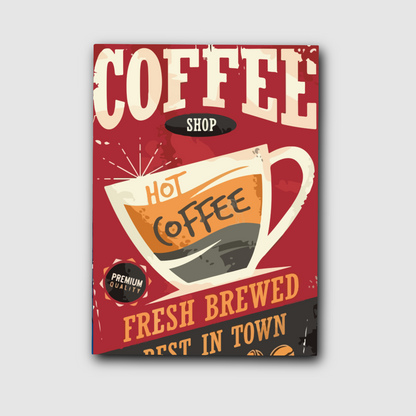 Coffee shop   - poster