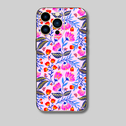 Flower Pattern - Mobile Skin (3D Textured)