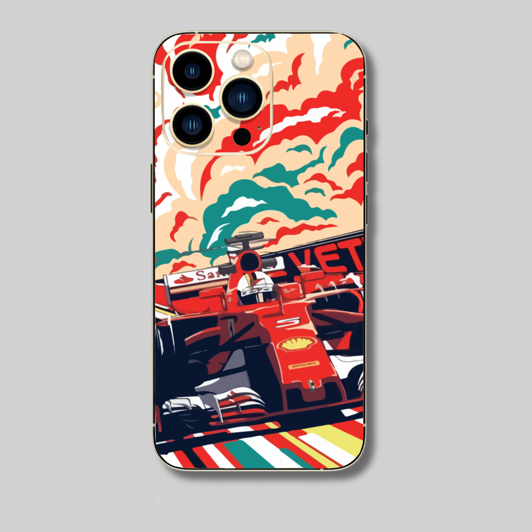 F1 race - Mobile Skin (3D Textured) FC1290