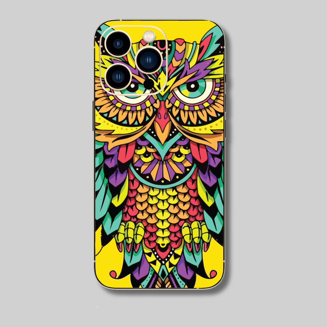 Yellow Owl - Mobile Skin (3D Textured) FC1272