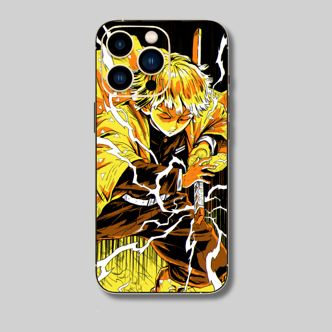 Zenitsu Gold - Mobile Skin (3D Textured) FC1129