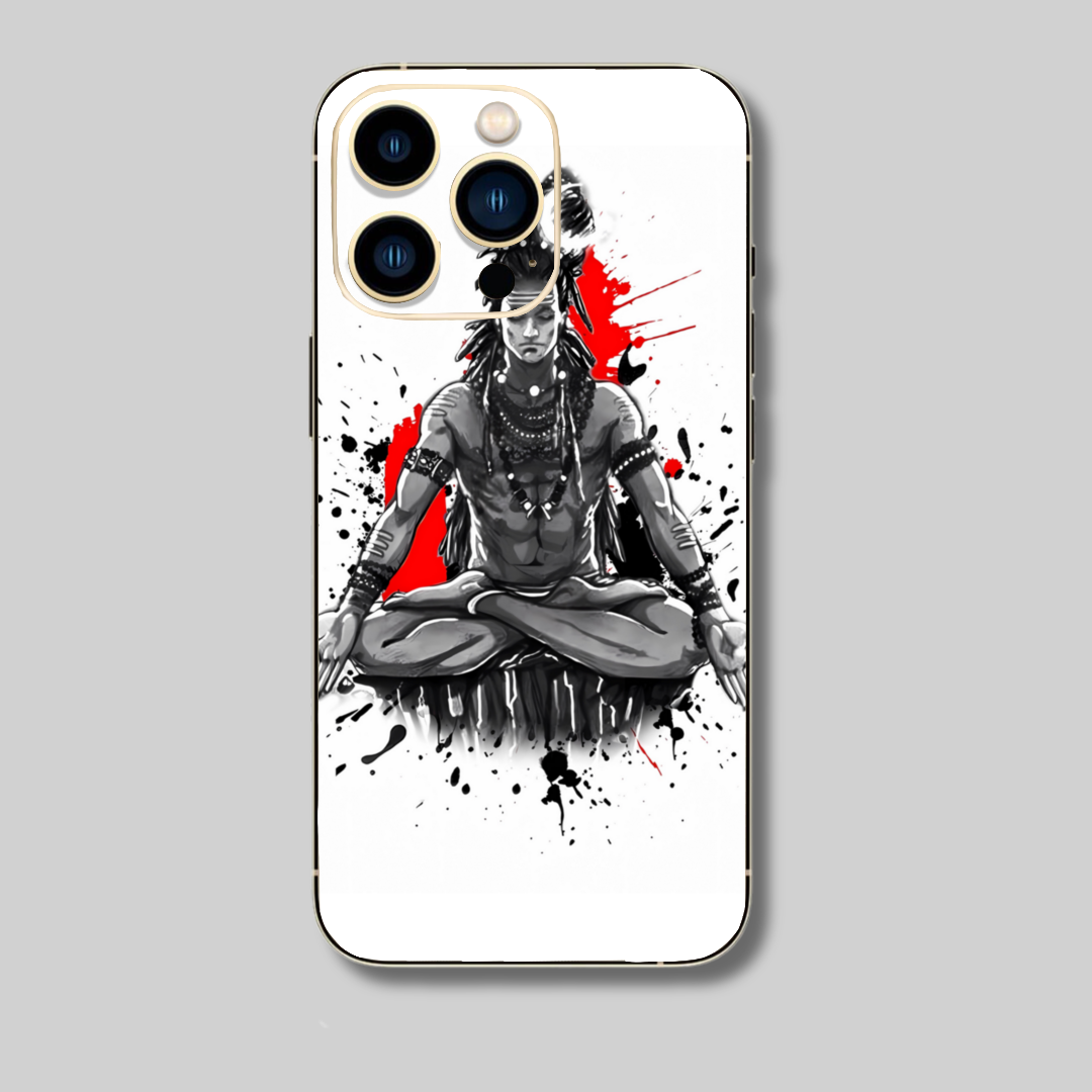 Mahadev Grey - Mobile Skin (3D Textured) FC1165