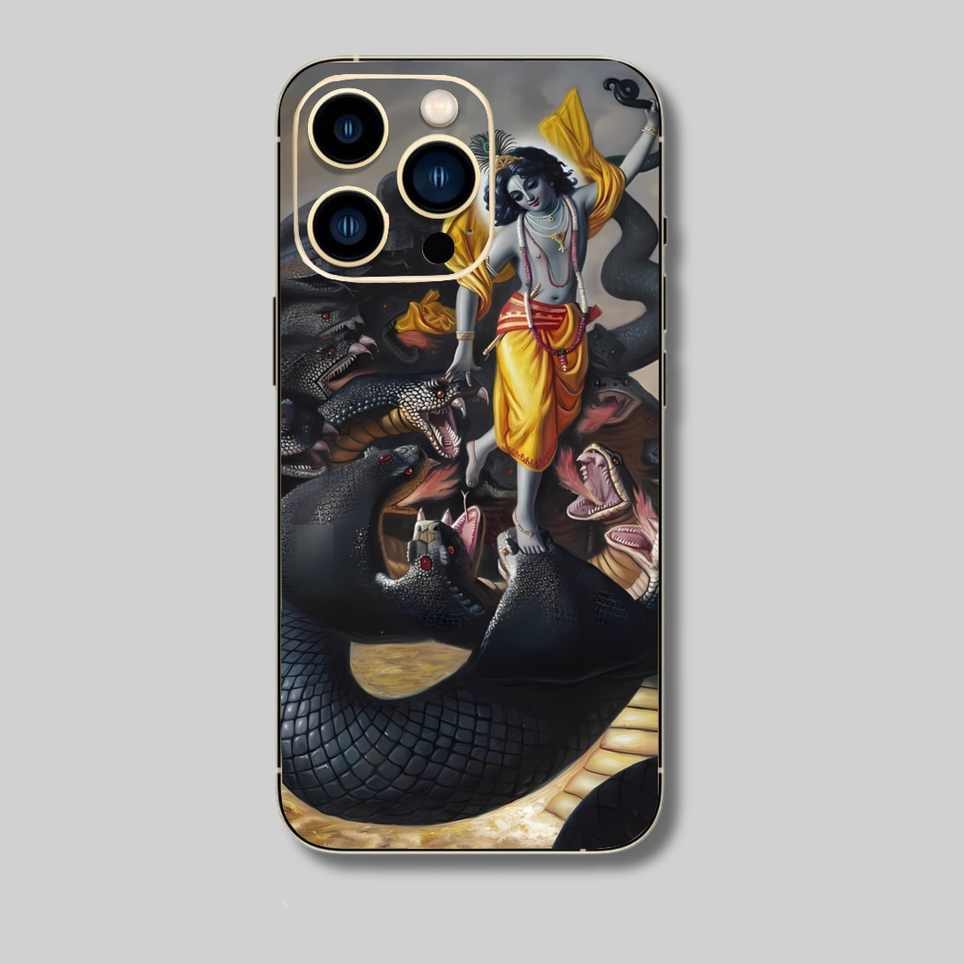 Shree Krishna Vasuki - Mobile Skin (3D Textured) FC1162