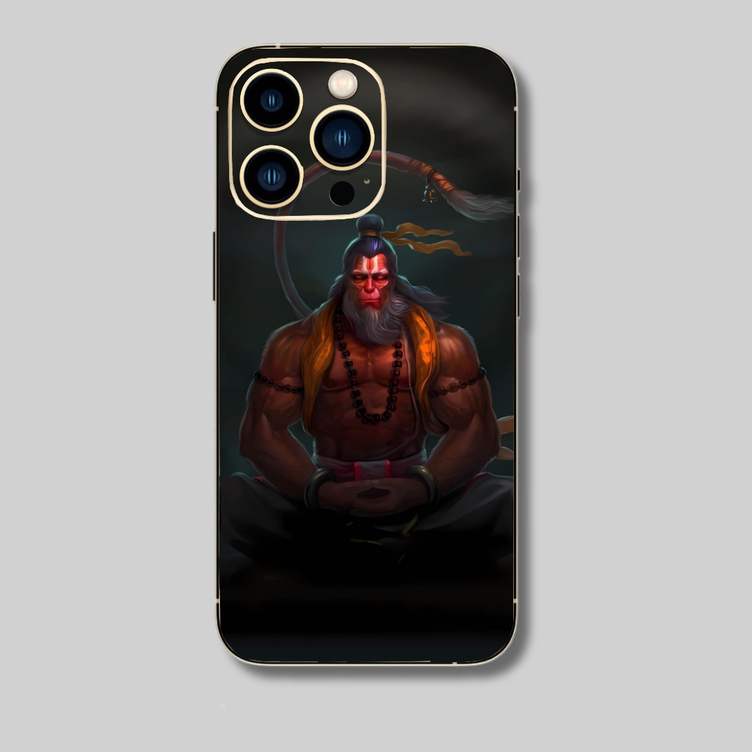 Hanuman Meditation - Mobile Skin (3D Textured) FC1163