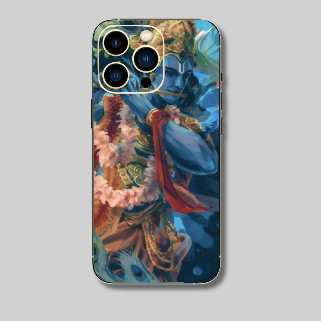 Shree Krishna Blue - Mobile Skin (3D Textured) FC1144