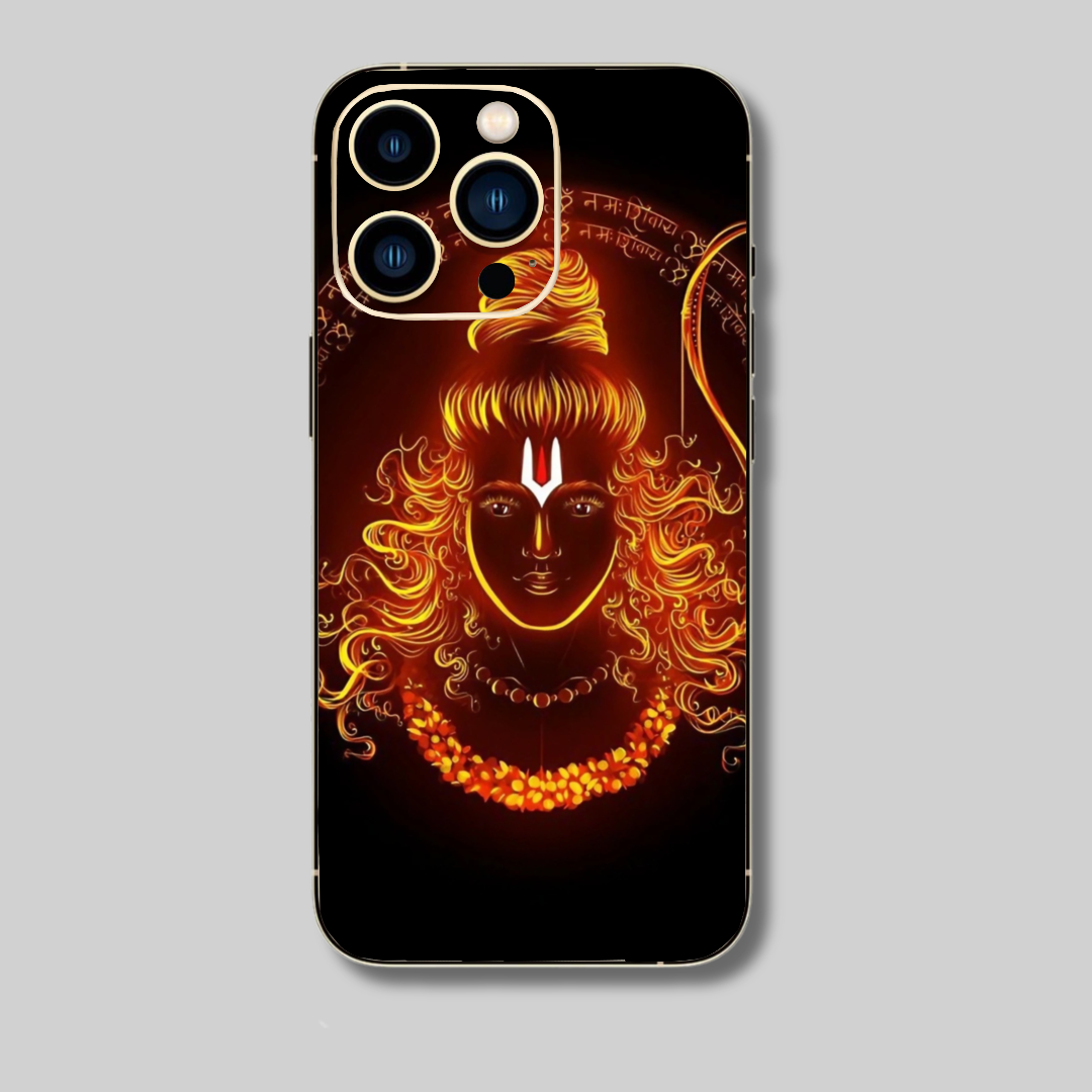 Shree Ram Red - Mobile Skin(3D Textured) FC1137