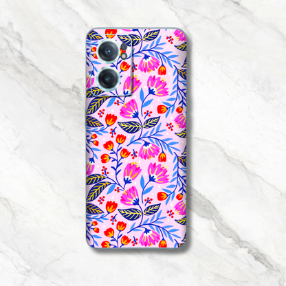 Flower Pattern - Mobile Skin (3D Textured)