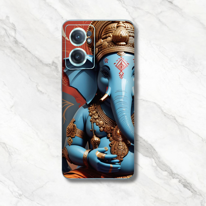 Ganesh Blue - Mobile Skin (3D Textured) FC1358