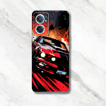 Red Car  - Mobile Skin (3D Textured) FC1258