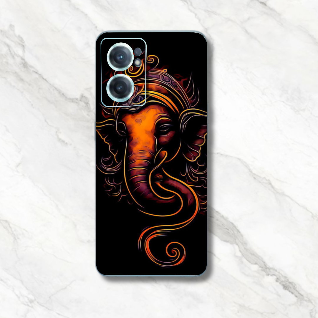 Shree Ganesh Dark - Mobile Skin (3D Textured) FC1140