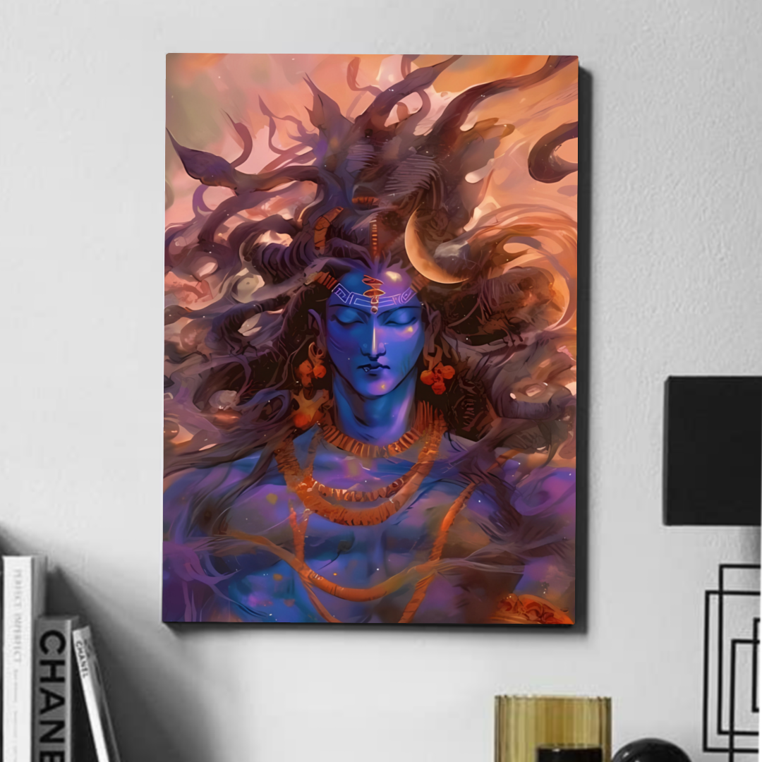 Mahadev potrait   - poster