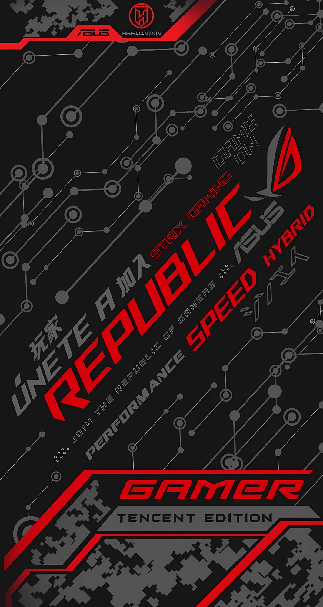 Republic gaming - Mobile Skin (3D Textured) FC1252