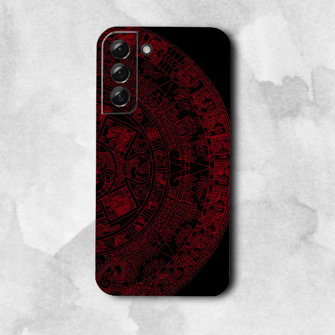 Red mandala  - Mobile Skin (3D Textured) FC1256