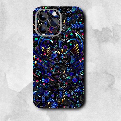 Blue pattern - Mobile Skin (3D Textured) FC1390