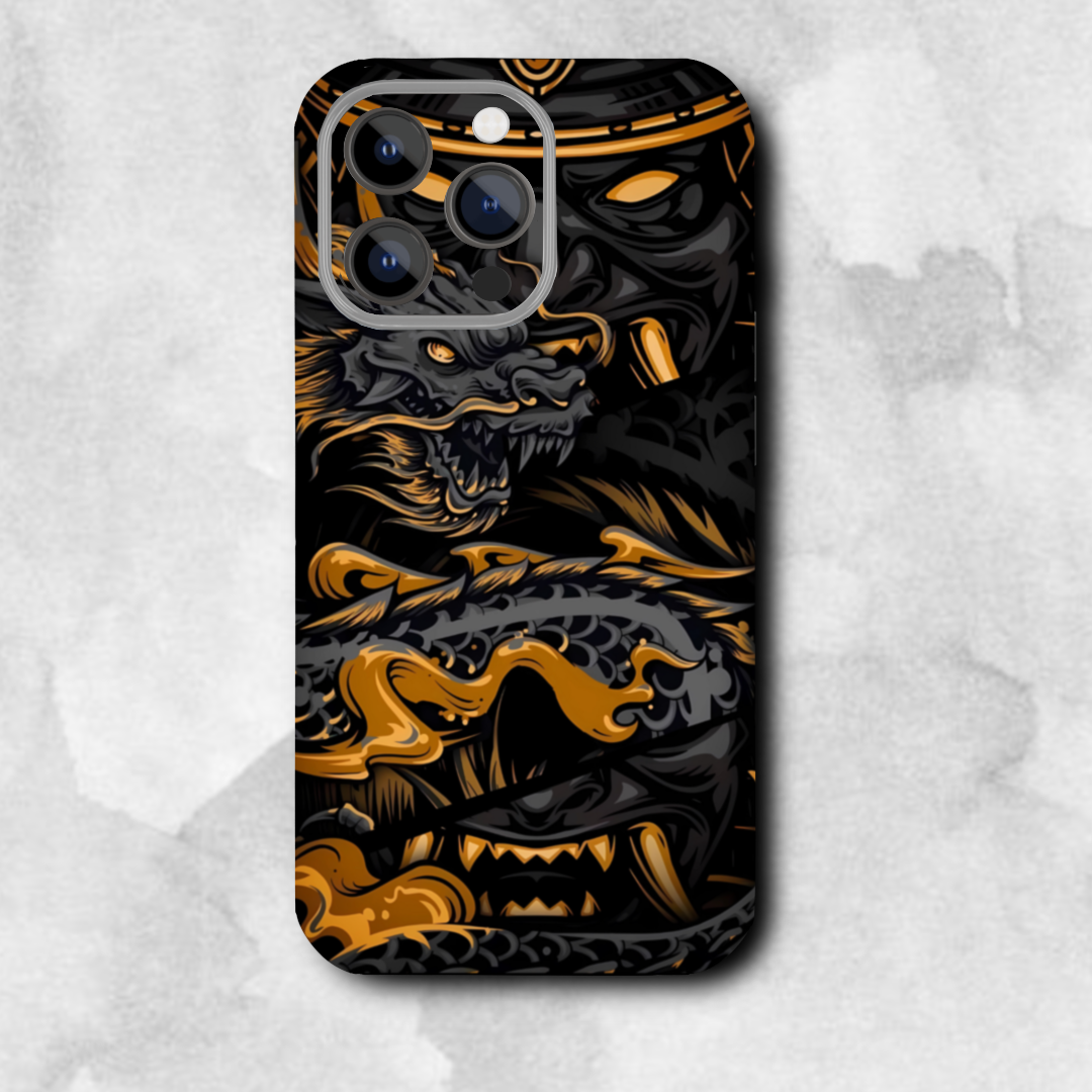 Black dragon   - Mobile Skin (3D Textured) FC1400