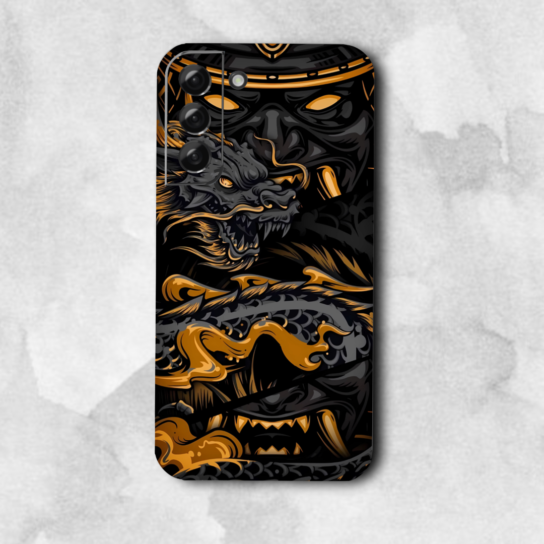 Black dragon   - Mobile Skin (3D Textured) FC1400