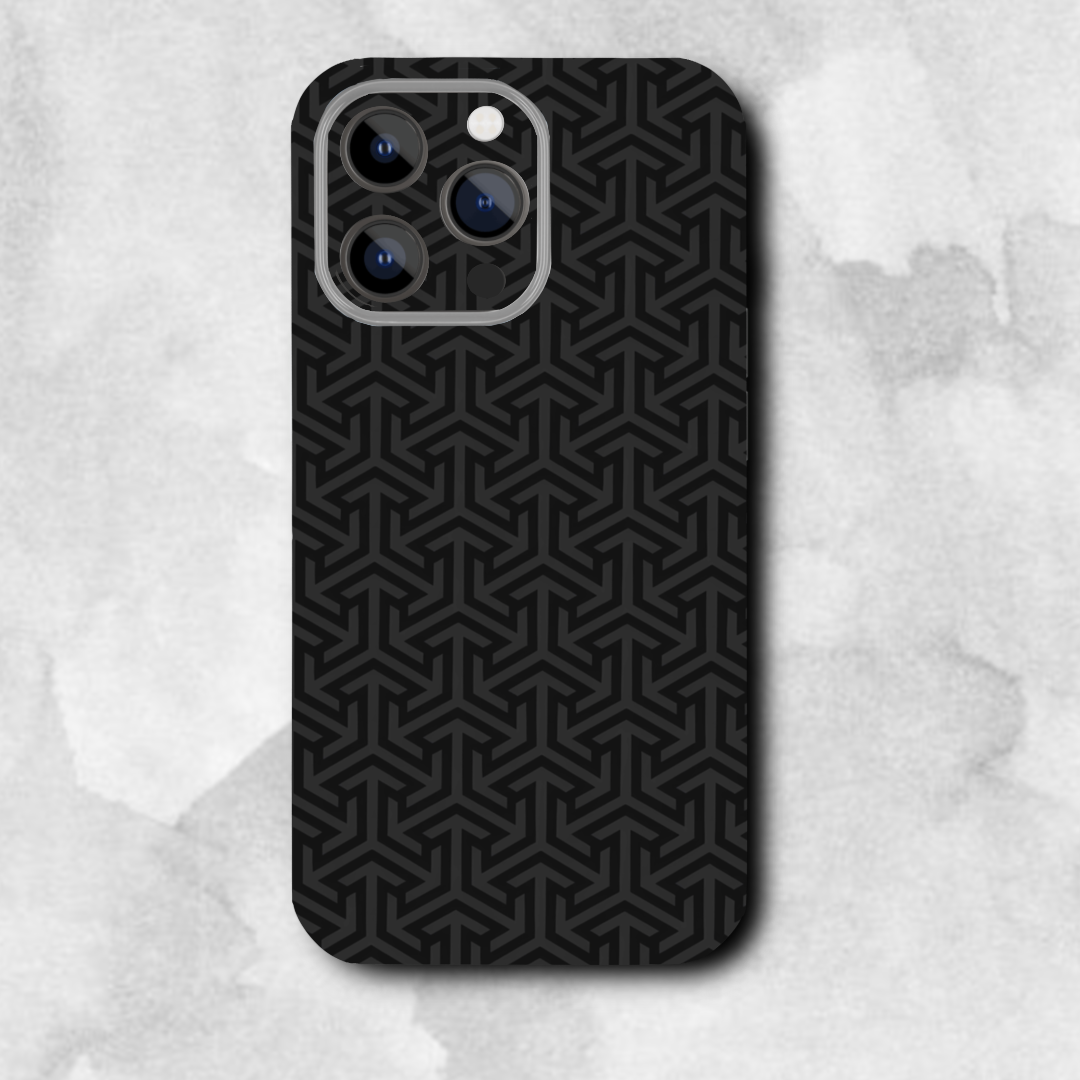 Grey interlock - Mobile Skin (3D Textured) FC1344