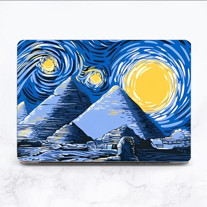 Van Gogh pyramid - LAPTOP SKIN