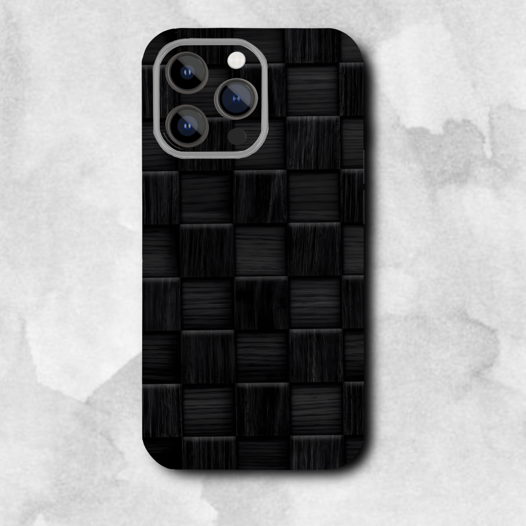 Square black - Mobile Skin (3D Textured) FC1236