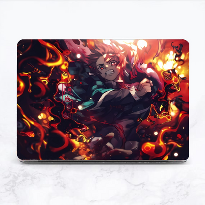 Tanjiro retro - LAPTOP SKIN