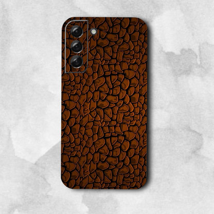 Brown Leather pattern - Mobile Skin (3D Textured) FC1388