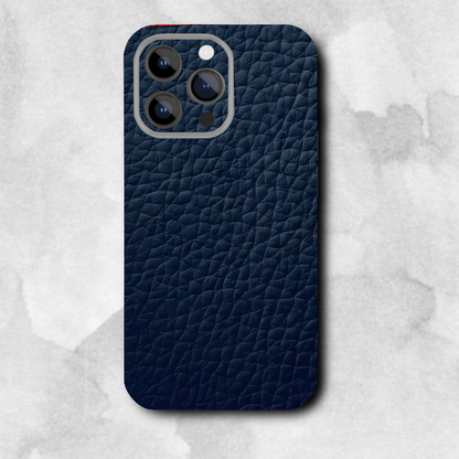 Blue leather pattern 2 - Mobile Skin (3D Textured) FC1394