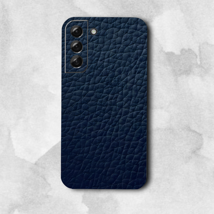 Blue leather pattern 2 - Mobile Skin (3D Textured) FC1394