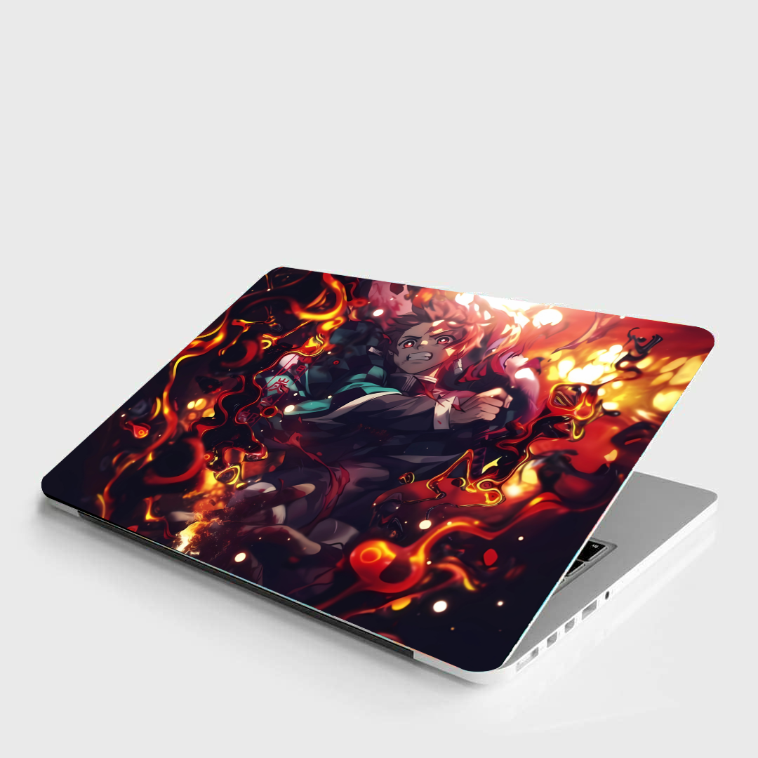 Tanjiro retro - LAPTOP SKIN