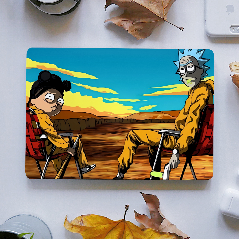 Rick and Morty braking bad - LAPTOP SKIN