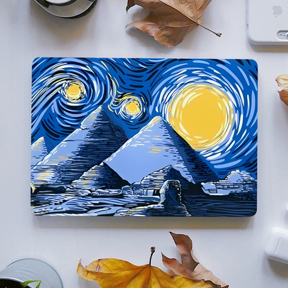 Van Gogh pyramid - LAPTOP SKIN