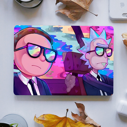 Rick and Morty pink - LAPTOP SKIN