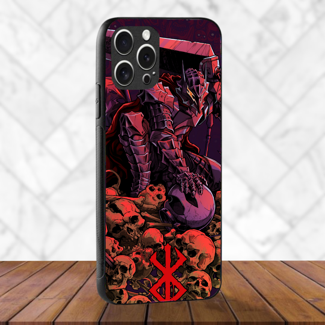 Beserk armour  - Glass Case Phone Cover