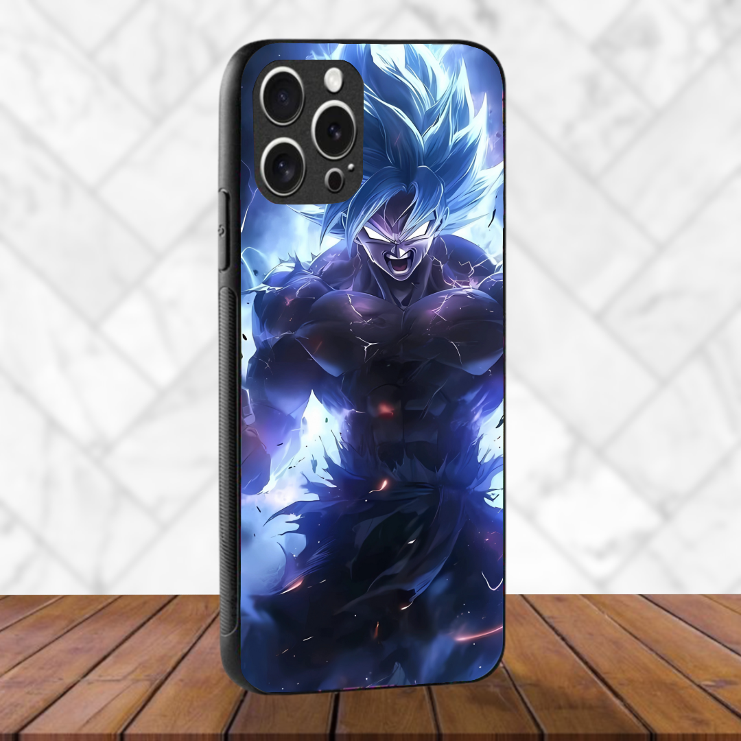 Goku ultra instinct  - Glass Case Phone Cover