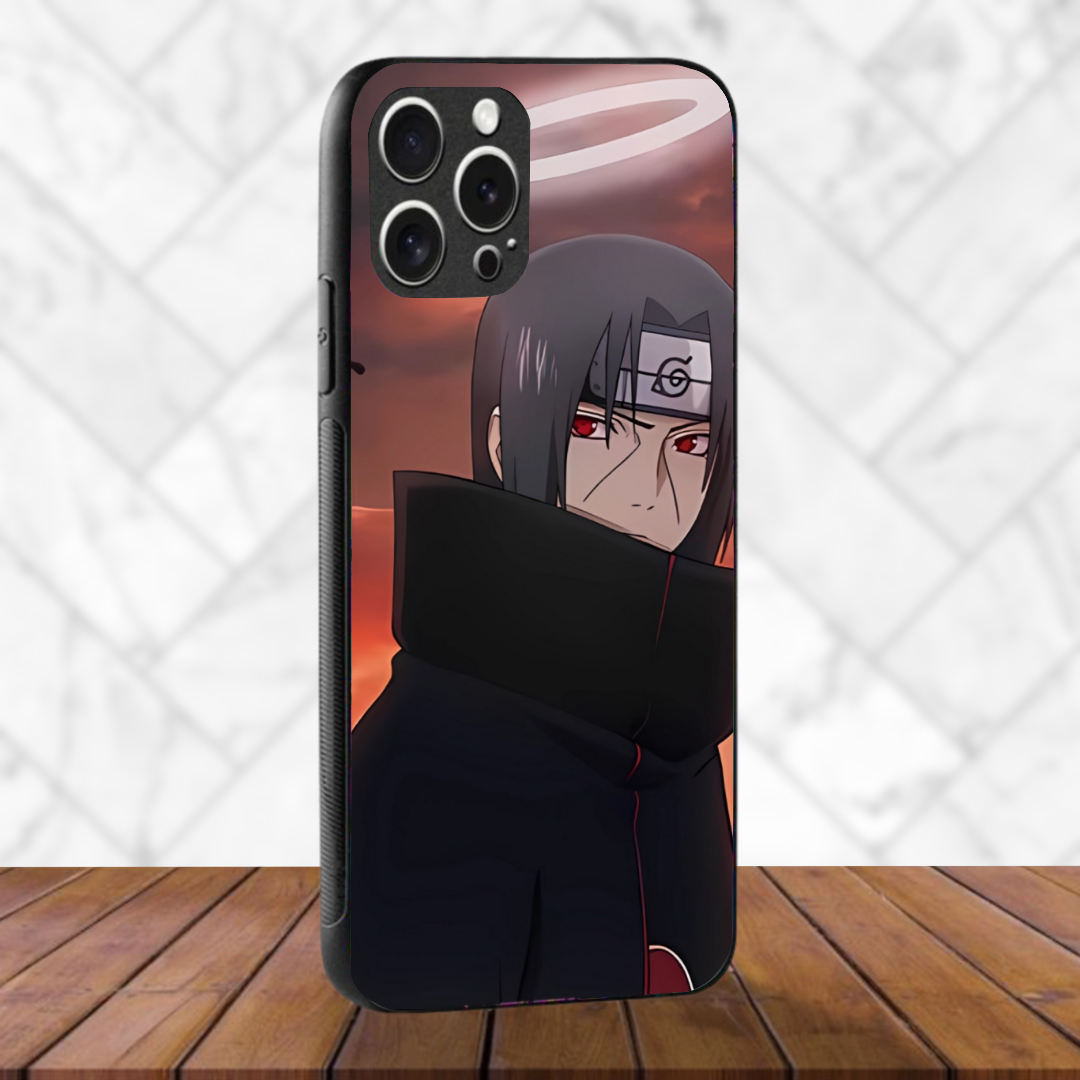 Itachi heaven - Glass Case Phone Cover