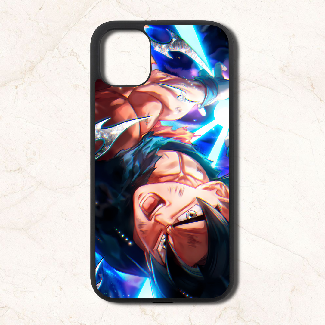 Goku kamehamehaa - Glass Case Phone Cover