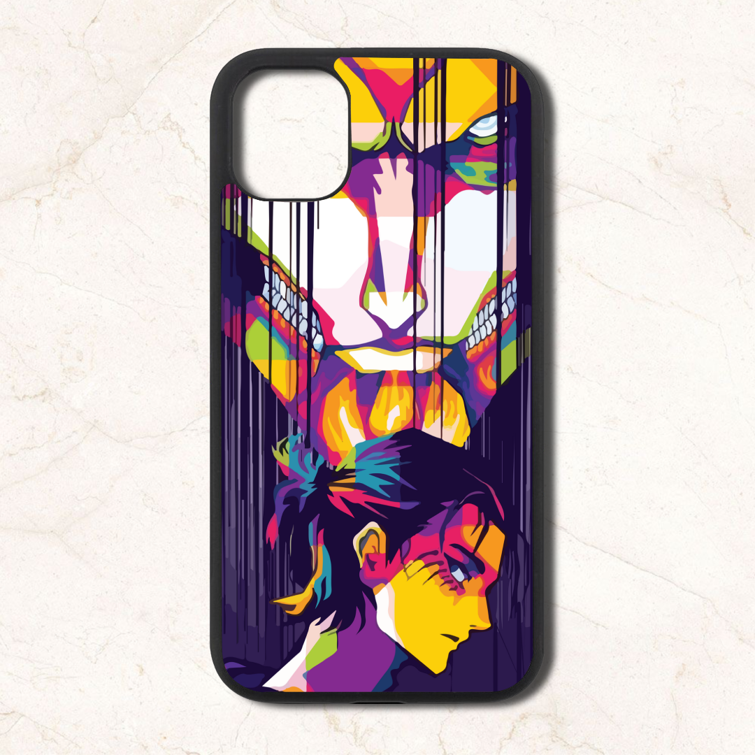 Eren founding titan  - Glass Case Phone Cover