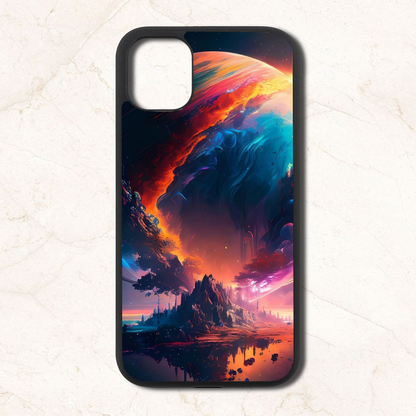 Cosmic empire - Glass Case Phone Cover