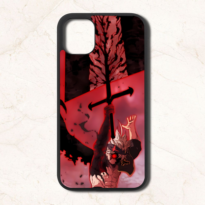 Asta red - Glass Case Phone Cover