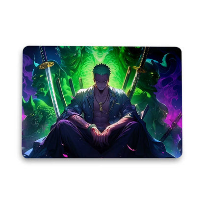 Zoro Green Flame  - LAPTOP SKIN