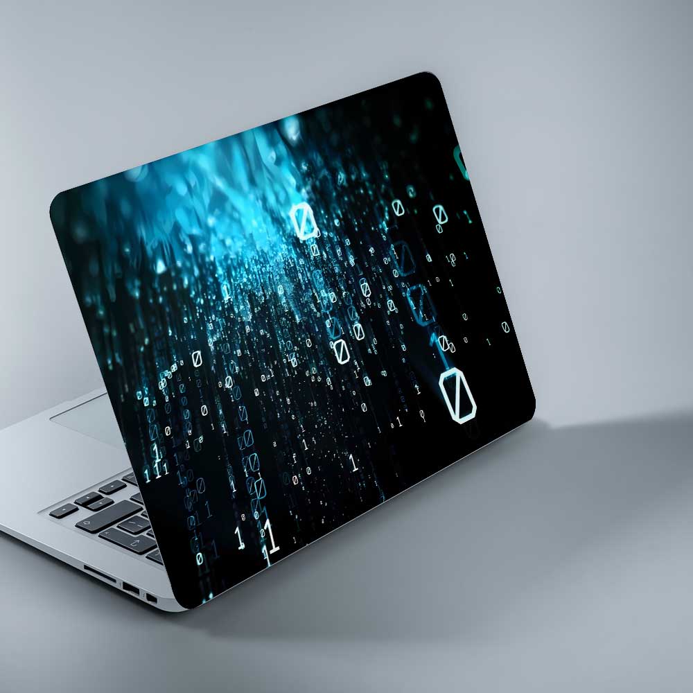 Blue Matrix  - LAPTOP SKIN